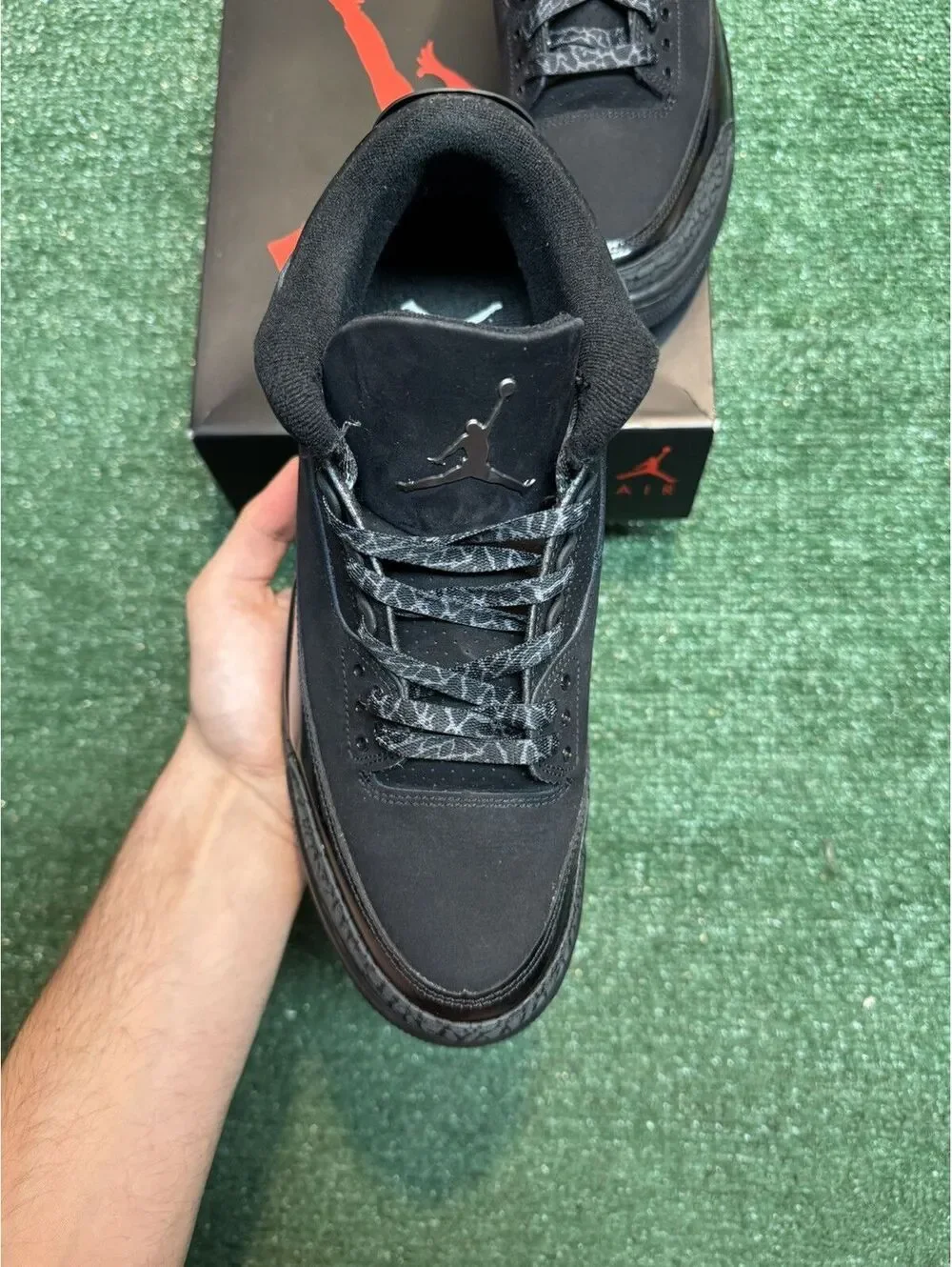 Jordan Retro 3 Black Cat Size 9.5